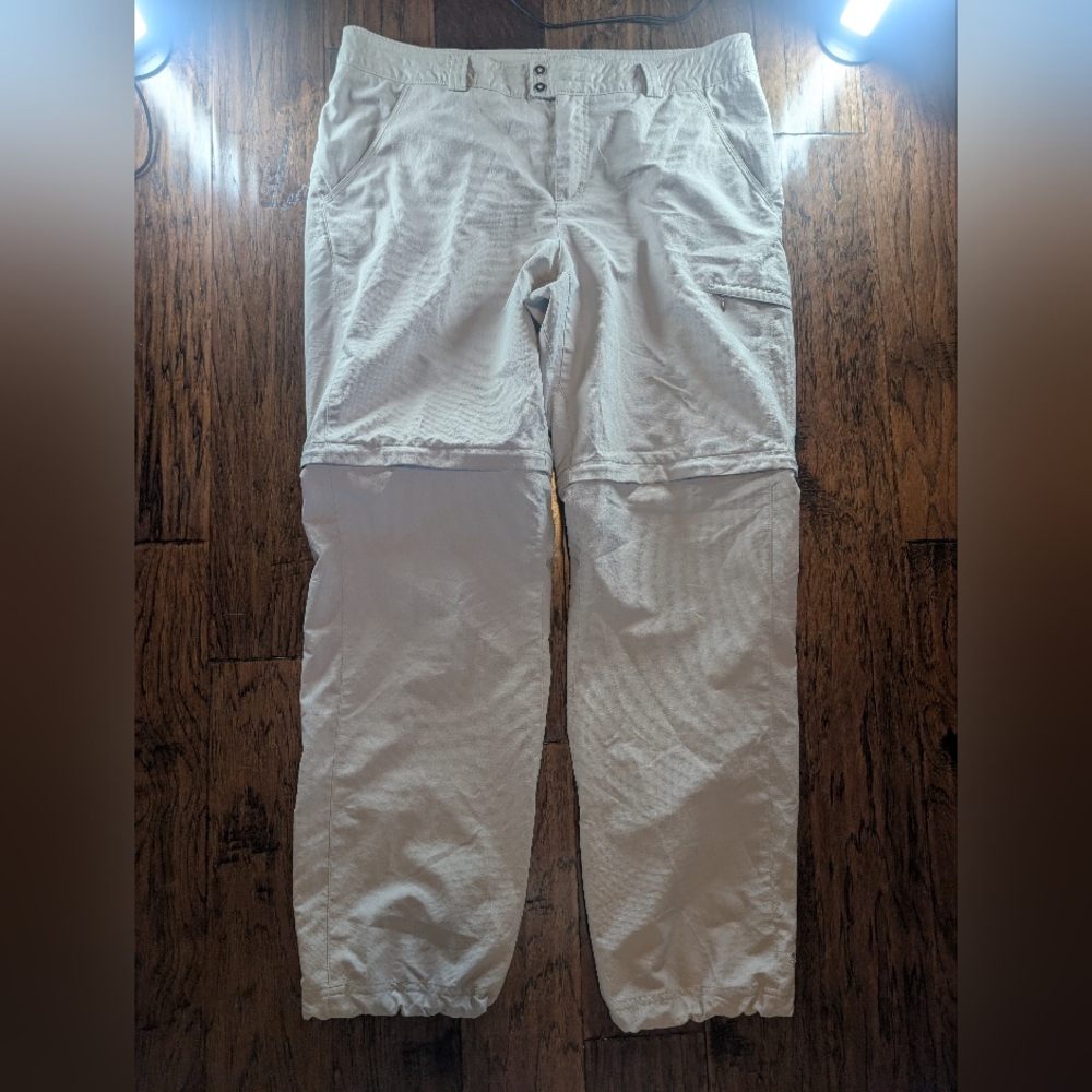 Columbia Convertible Zip Off Hiking Pants Womens
